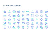Casino and gambling icon set, an Icon by Icongeek26 (Thumbnail 5 of 6)