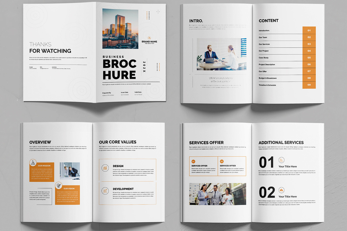 Business Brochure Design, a Brochure Template by MightyDesign (Photo 2 of 6)