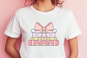 Valentine Bookish Clipart, an Education Illustration by JulzaArt (Thumbnail 4 of 7)