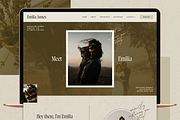 Emilia WordPress Theme, a WordPress Template by Pix & Hue (Thumbnail 2 of 5)