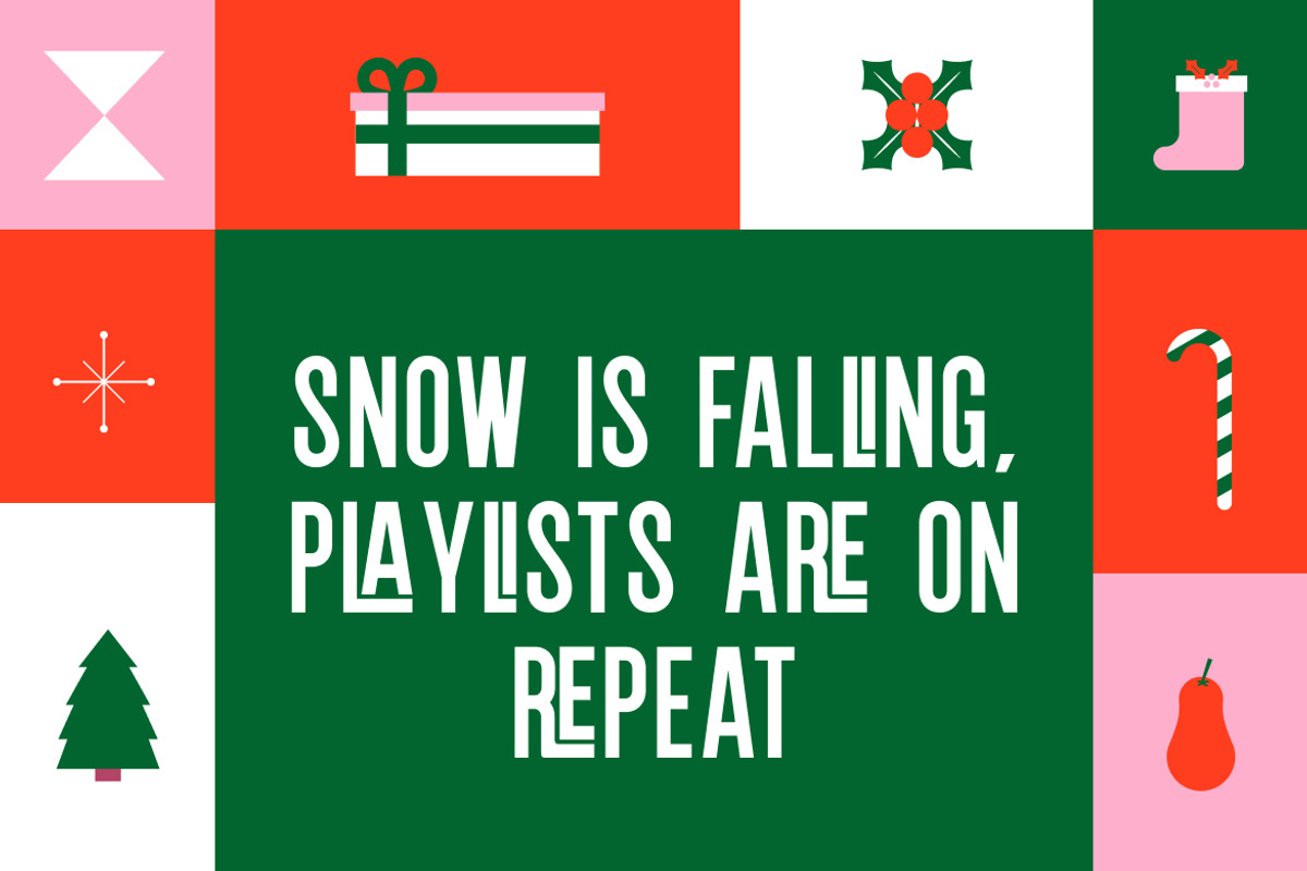Bright Winter Sans Serif Christmas, a Sans Serif Font by Vadovastd (Photo 6 of 8)