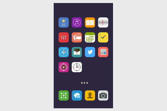 Vibrant Ios Icon Set