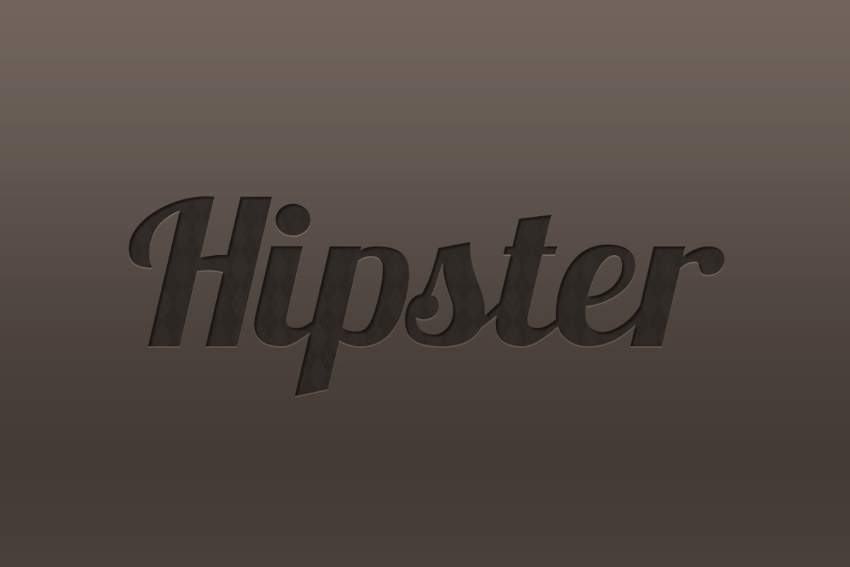 Subtle Pressed Text for Photoshop, a Layer Style Add-On by Creativenauts (Photo 4 of 4)