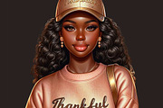 Weekly Motivation Black Girl PNG, a Person Illustration by Tanya Kart (Thumbnail 4 of 8)