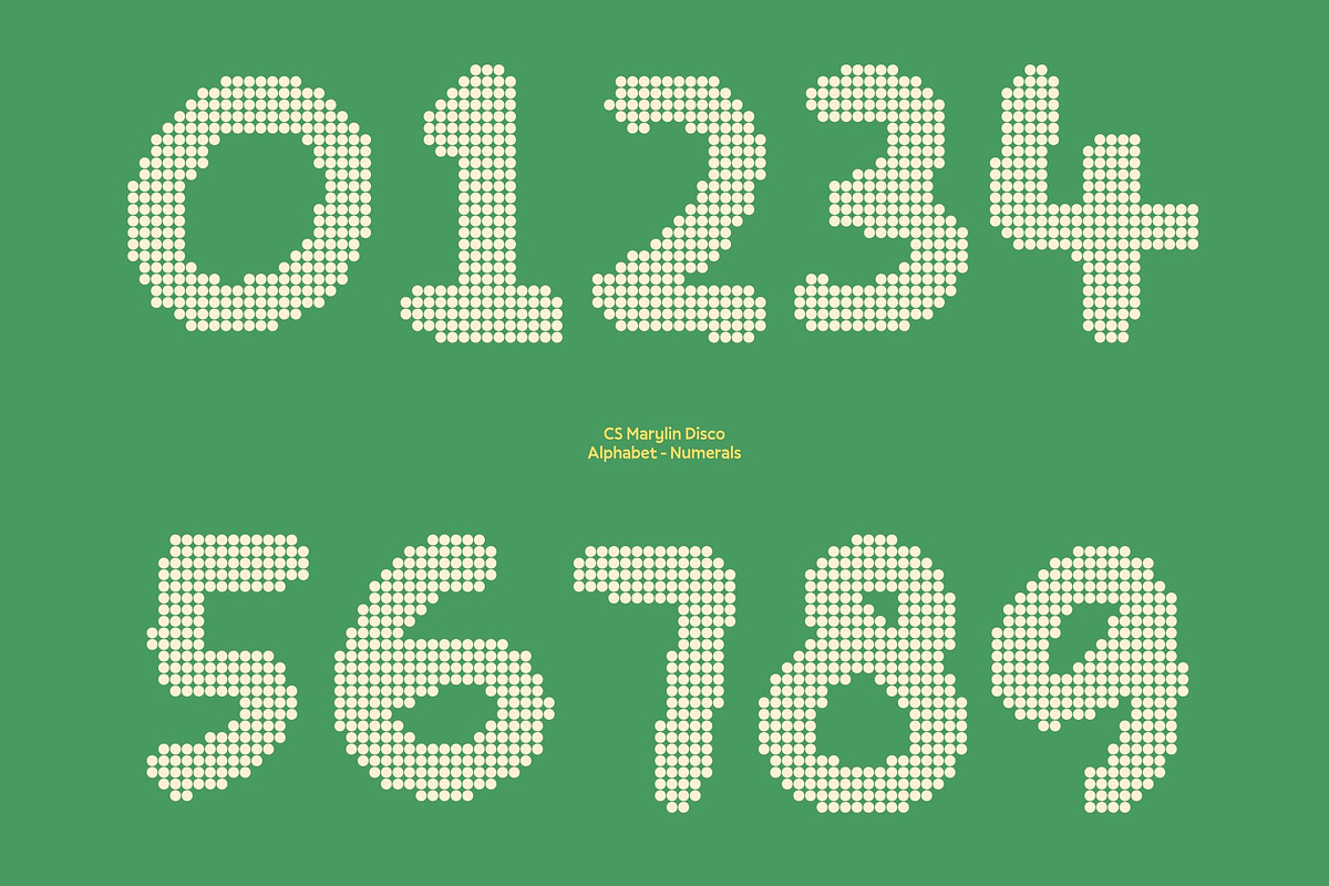 CS Marylin Disco, a Sans Serif Font by Craft Supply Co. (Photo 5 of 8)
