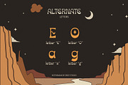 Gothemian - Vintage Sans Serif Font, a Sans Serif Font by Drizy (Thumbnail 6 of 10)
