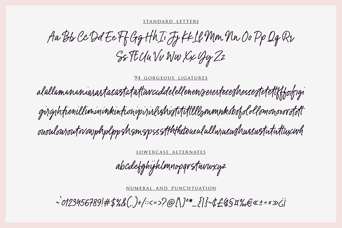 Swirl Sensations, a Script Font by RedyStudio (Photo 10 of 10)