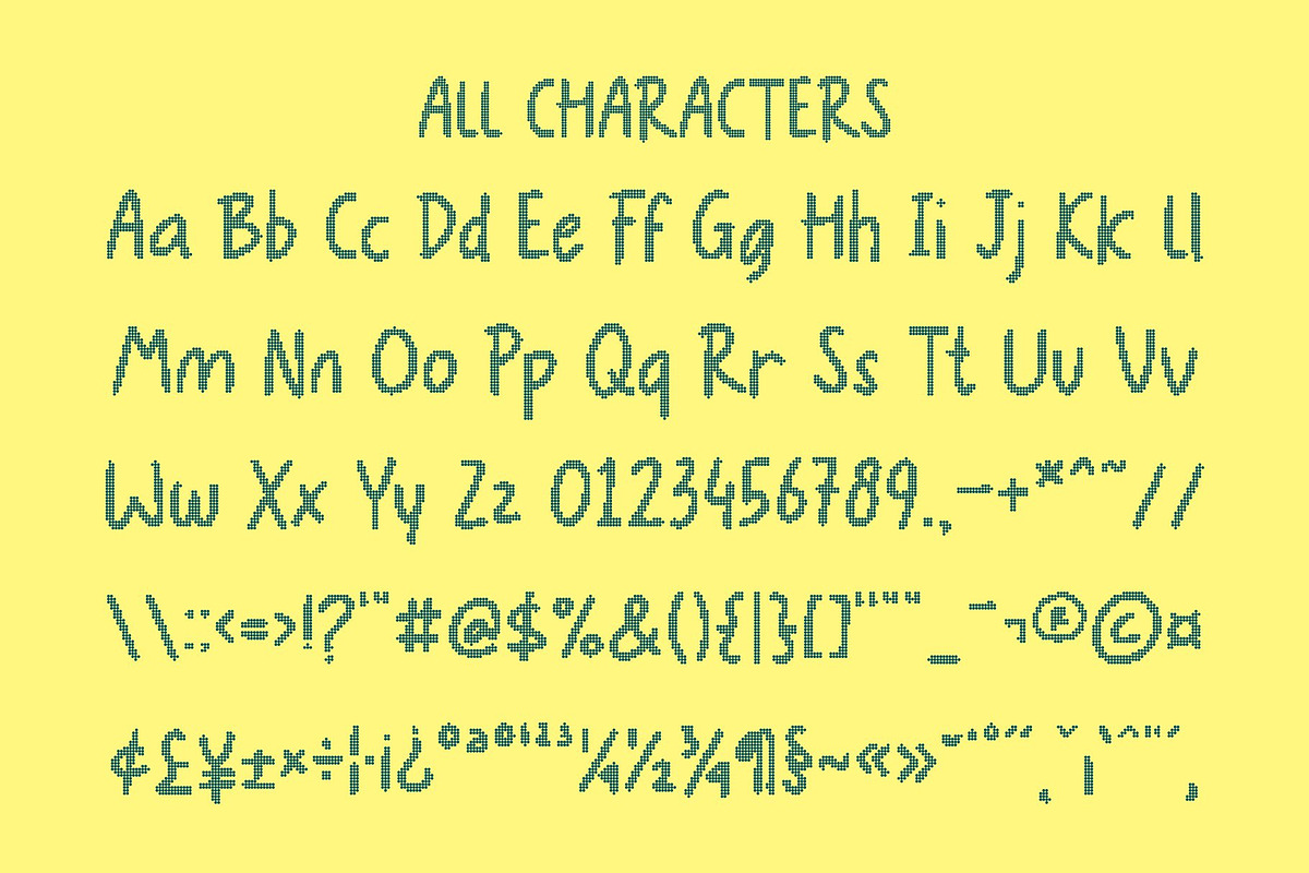 CS Boysen Disco, a Handwritten Font by Craft Supply Co. (Photo 8 of 8)
