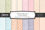 Boho Blush Patterns, a Pattern Graphic by Skritch Studio (Thumbnail 2 of 5)