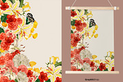 Vintage Summer Flowers Collection, a Pattern Graphic by Chus Moreno Studio (Thumbnail 12 of 17)