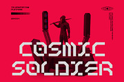 Excofles – Modern Mecha Display Font, a Sans Serif Font by Drizy (Thumbnail 8 of 10)