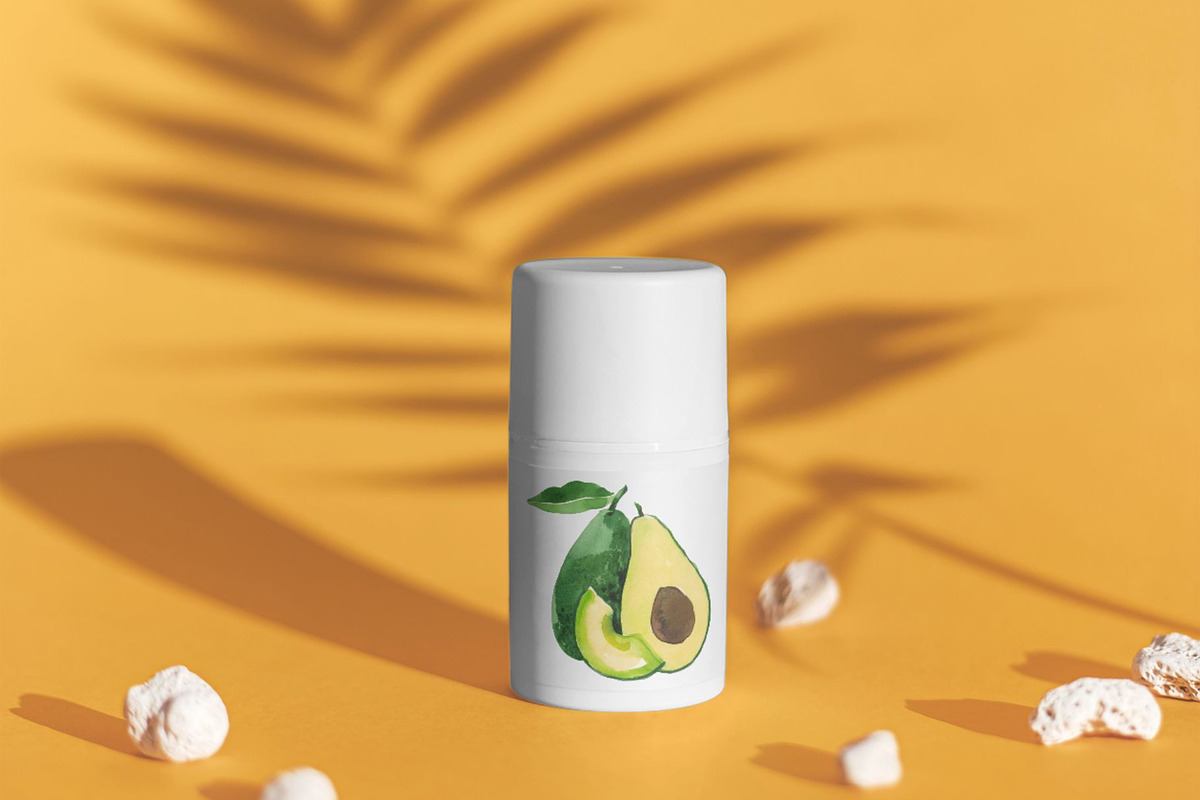 Avocado Watercolor, an Illustration by 7nov.studio (Photo 5 of 6)