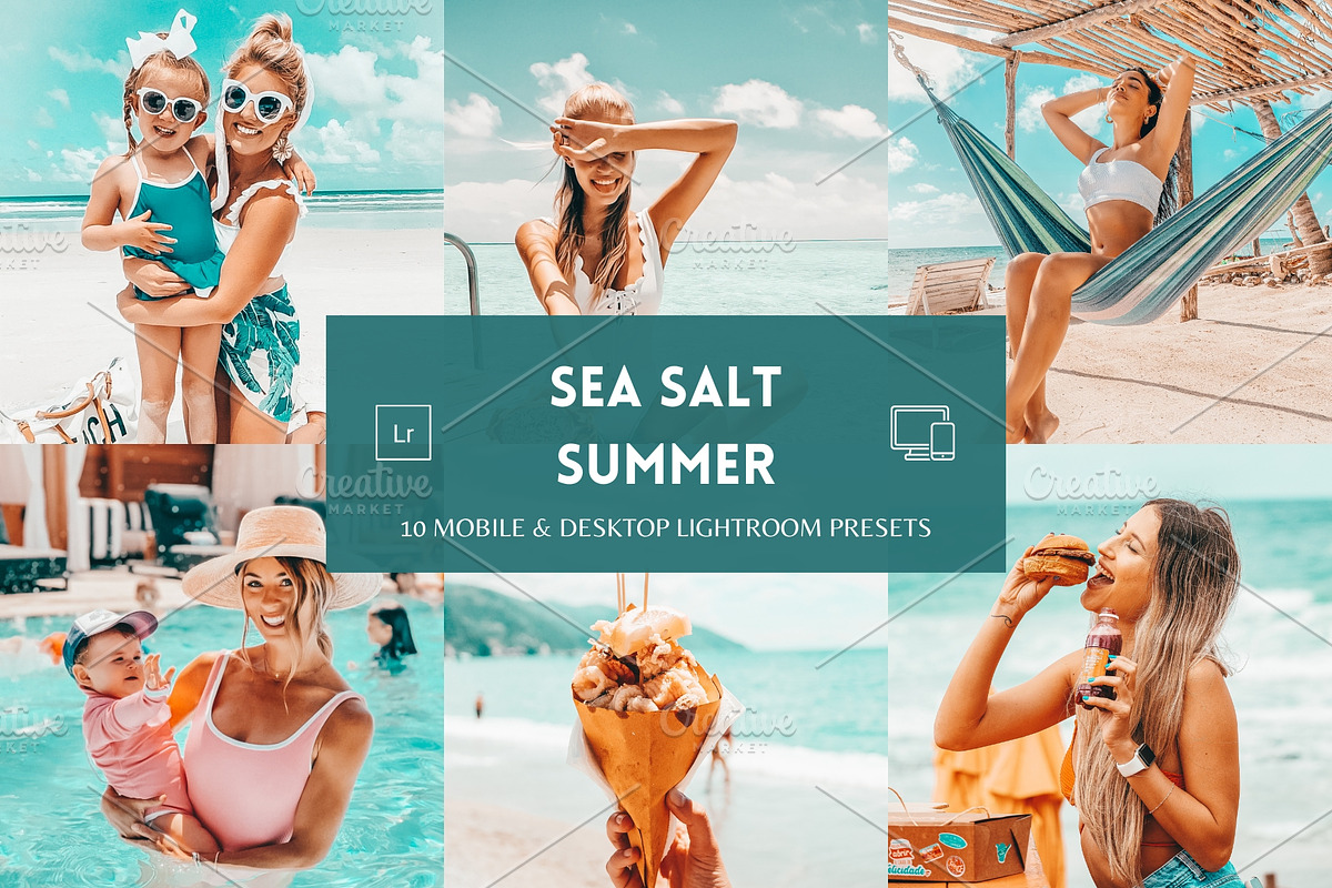 Sea Salt Summer Lightroom Presets, a Preset Add-On by MEPRESETS (Photo 1 of 8)