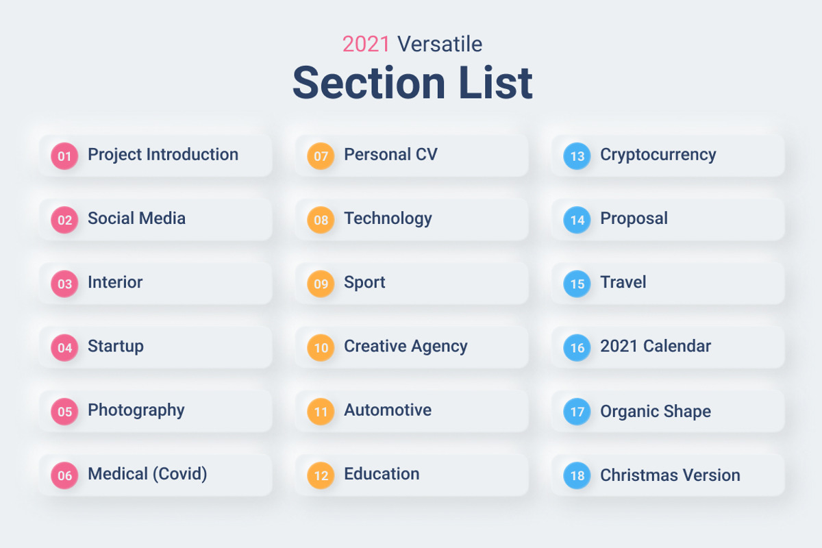 Neumorphic Style 2021 Powerpoint, a Presentation Template by Brandearth RRGraph (Photo 5 of 30)