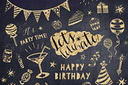 70% OFF - Gold Christmas BUNDLE, an Object Graphic by DigitalCloud (Thumbnail 7 of 10)