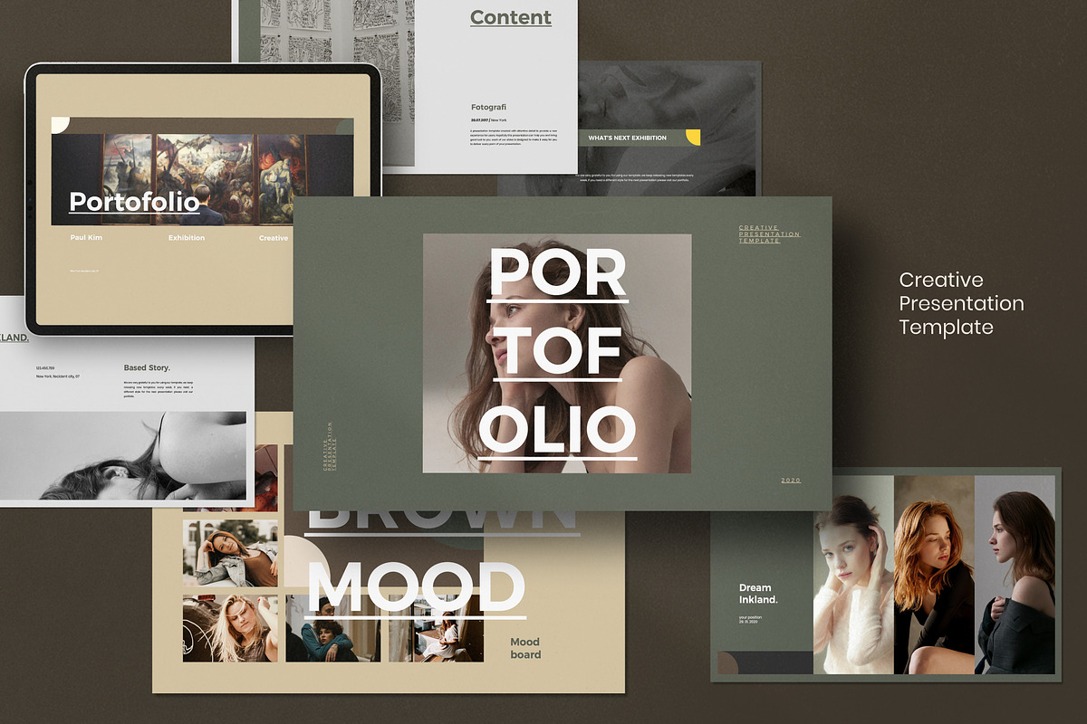 Portfolio Lookbook - Keynote, a Presentation Template by Dirtytemp Studio (Photo 1 of 8)