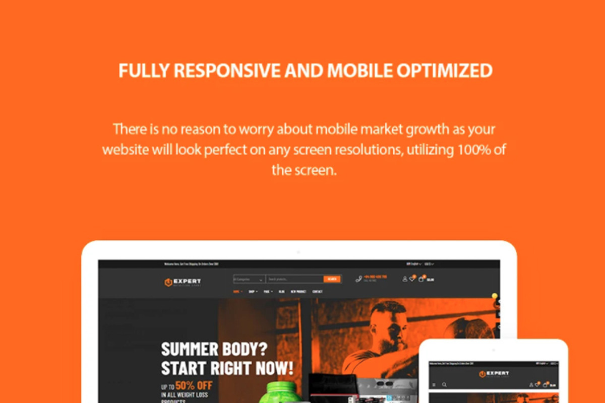 Leo Expert - Sport And Fitness Onlin, a Bootstrap Template by LeoTheme (Photo 4 of 10)