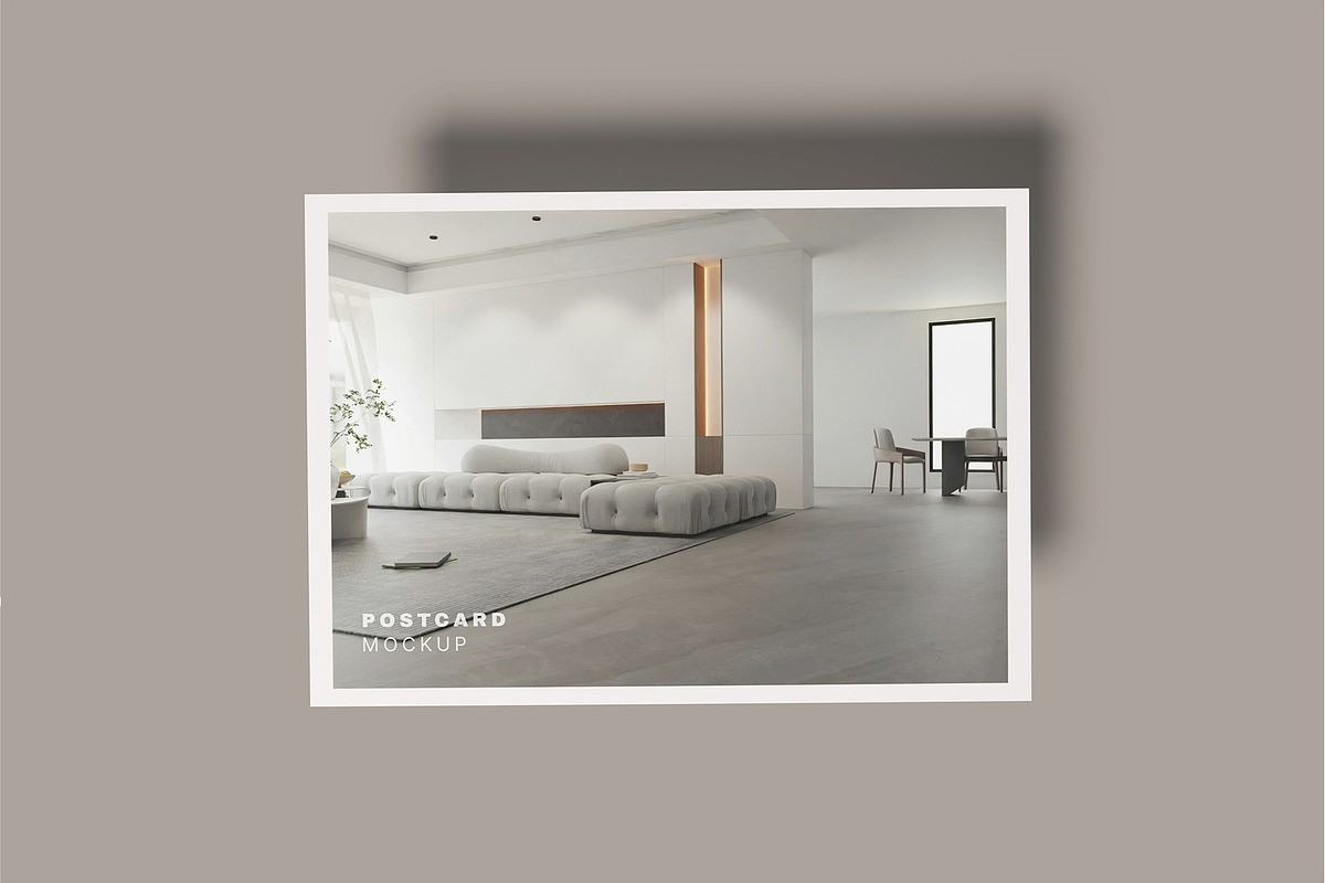Simple Postcard Mockup, an Advertising Mockup by rizalamora (Photo 5 of 12)