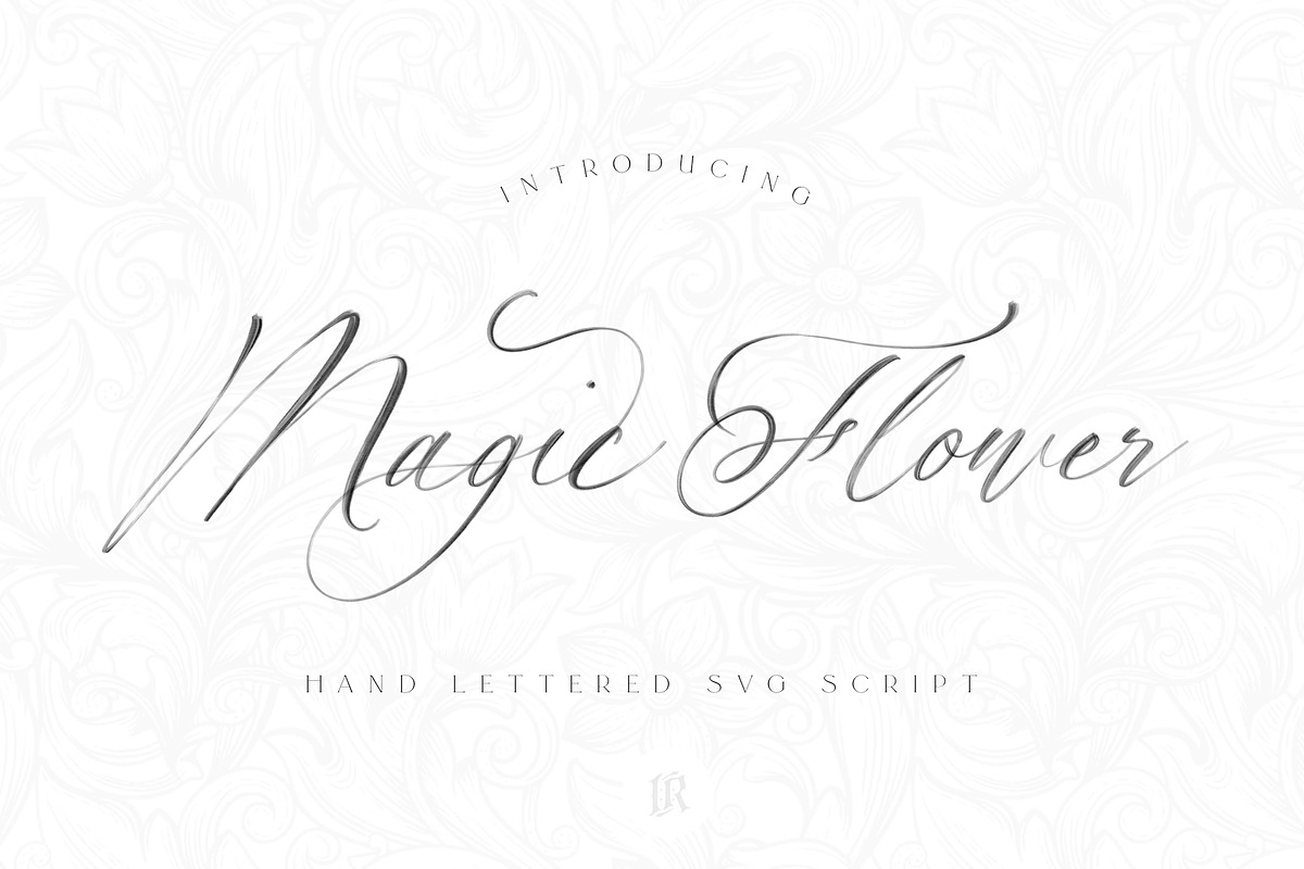 Magic Flower SVG Font