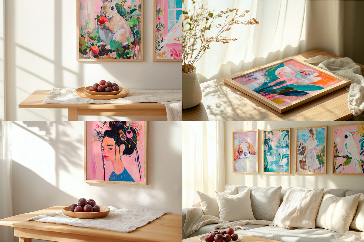 Simple interior. — 17 Frame mockup, a Household Mockup by Trissa (Photo 5 of 7)