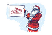 Jolly Santa Claus, a Decorative Illustration by Countryside life (Thumbnail 5 of 6)