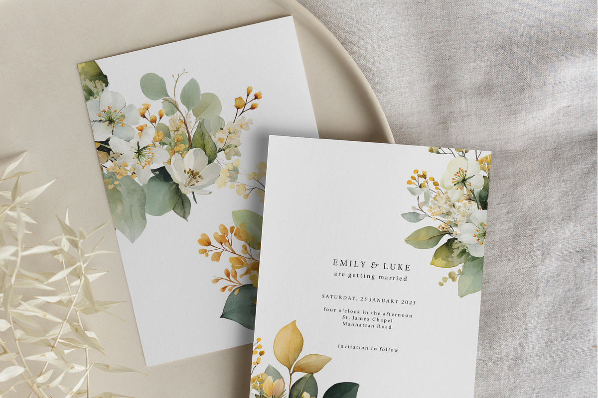 Elegant Neutral Wildflower Bouquet, a Decorative Illustration by ThaismotaCreativeCo (Photo 9 of 11)