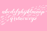 Raindrop, a Script Font by Great Lakes Lettering (Thumbnail 7 of 8)