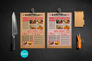 Canva FOOD MENU Template, a Flyer Template by iloveTemplate (Thumbnail 3 of 3)