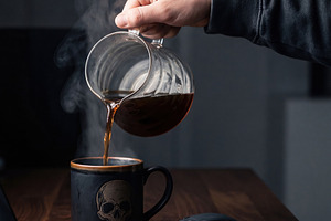 Morning Ritual With Hot Coffee, a Food & Drink Photo by Virgo Studio