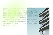 Fluse – Display font, a Sans Serif Font by Viktor Pesotsky | Fonts (Thumbnail 17 of 19)