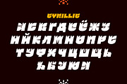 Ogonyok italic, a Font by Russian Fonts (Thumbnail 3 of 9)