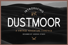 Dustmoor Vintage Adventure Font