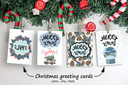 Christmas Hand Drawn Collection, a Decorative Illustration by Kseniya_design (Thumbnail 3 of 9)