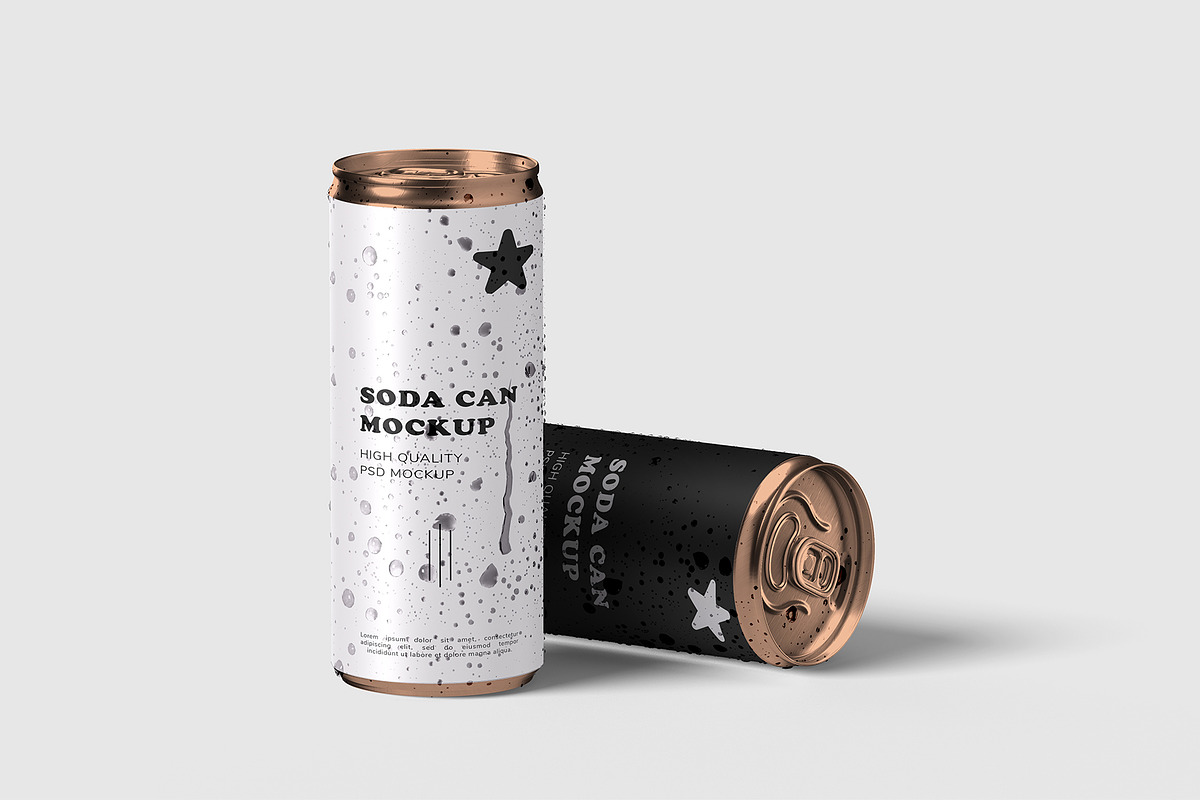 Soda Can Mockup, a Packaging Mockup by graphicpages (Photo 9 of 15)