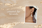 Gold Foil Christmas Backgrounds, a Background Graphic by eclosque (Thumbnail 4 of 25)