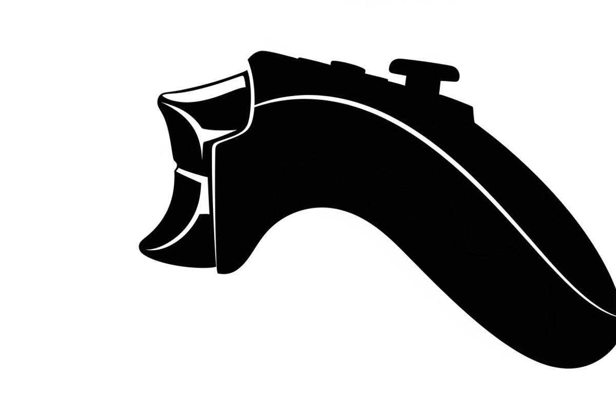 set of gaming controller silhouettes, an Illustration by Amazin_art (Photo 20 of 41)