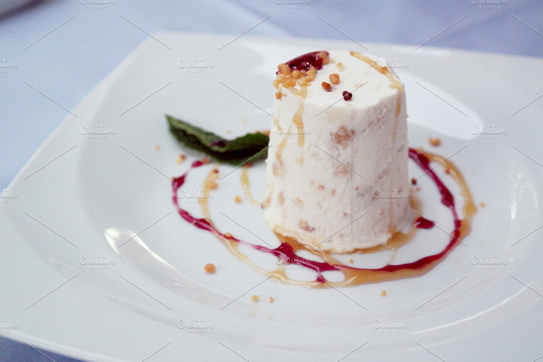 Italian Dessert Stock Picture