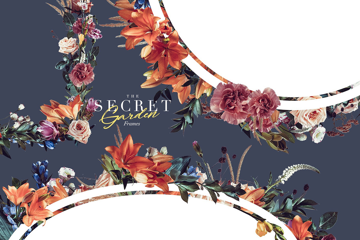 The Secret Garden • Floral Pack, an Object Graphic by Deveze Art & Co (Photo 10 of 11)