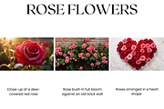 Rose Flower Stock Image, Valentine's, a Nature Photo by BrushstrokeArtGB (Thumbnail 4 of 5)
