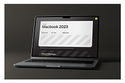 Macbook 2023 Mockup, a Mac Mockup by HAZARD MOCKUPS (Thumbnail 5 of 8)