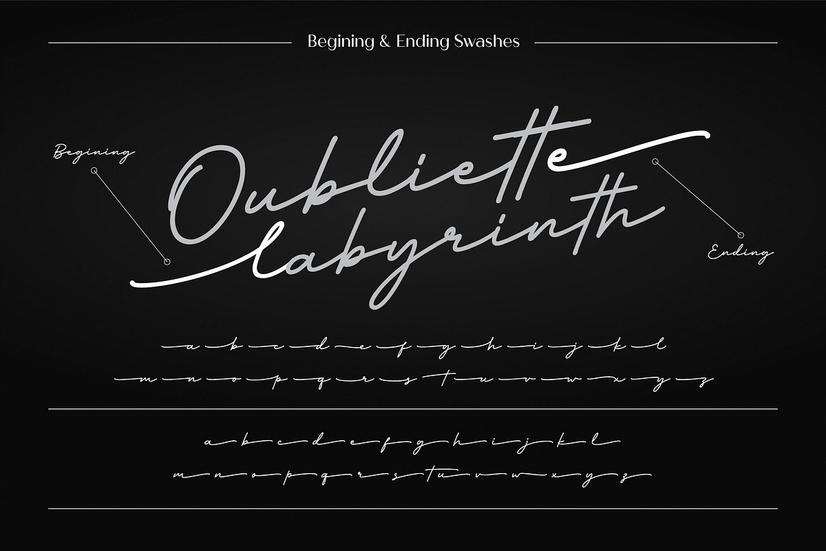 Slowly Signature, a Script Font by Drizy (Photo 5 of 8)
