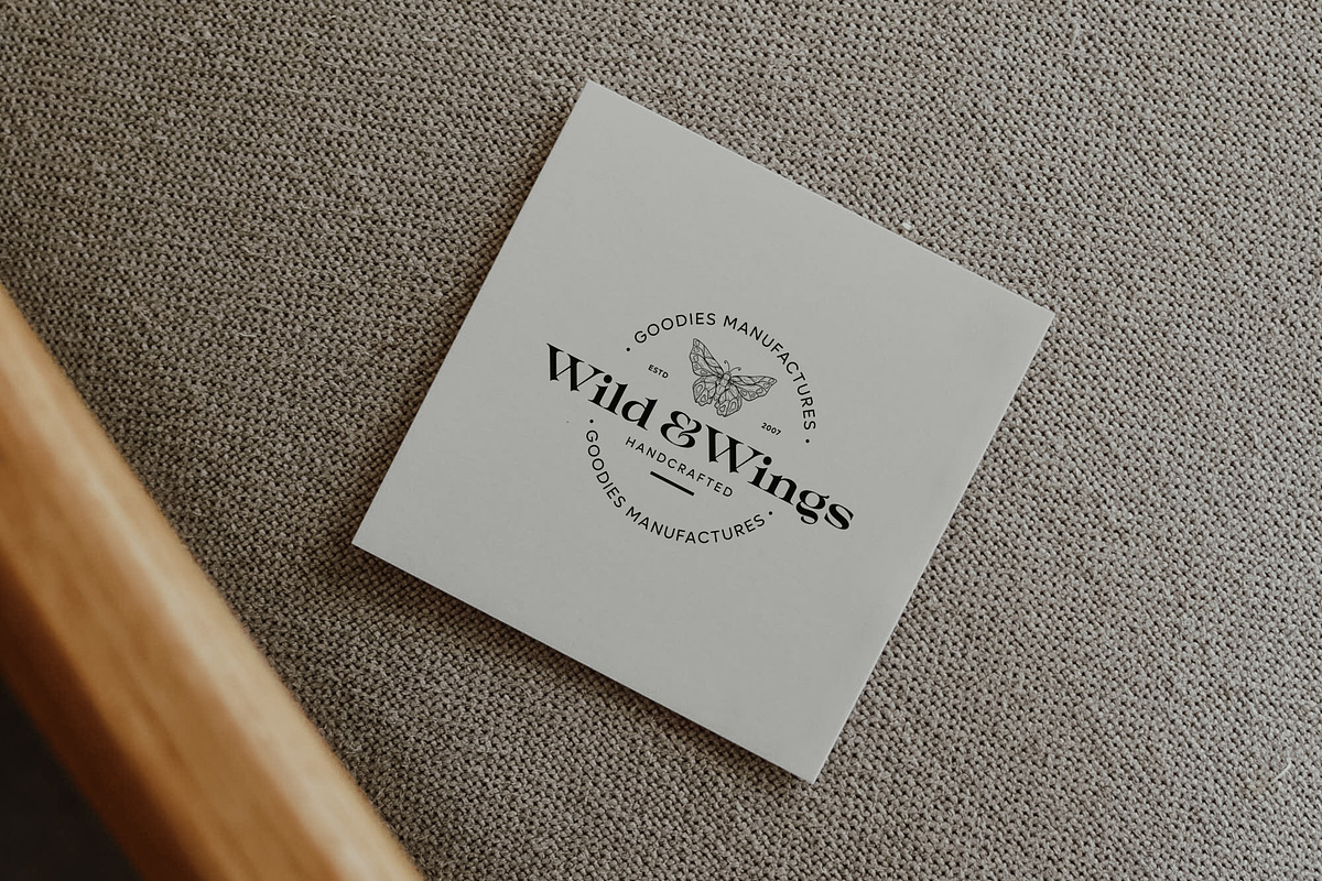 Wild & Wings Modern Logo, a Branding & Logo Template by Nowshinz Shoma (Photo 4 of 6)