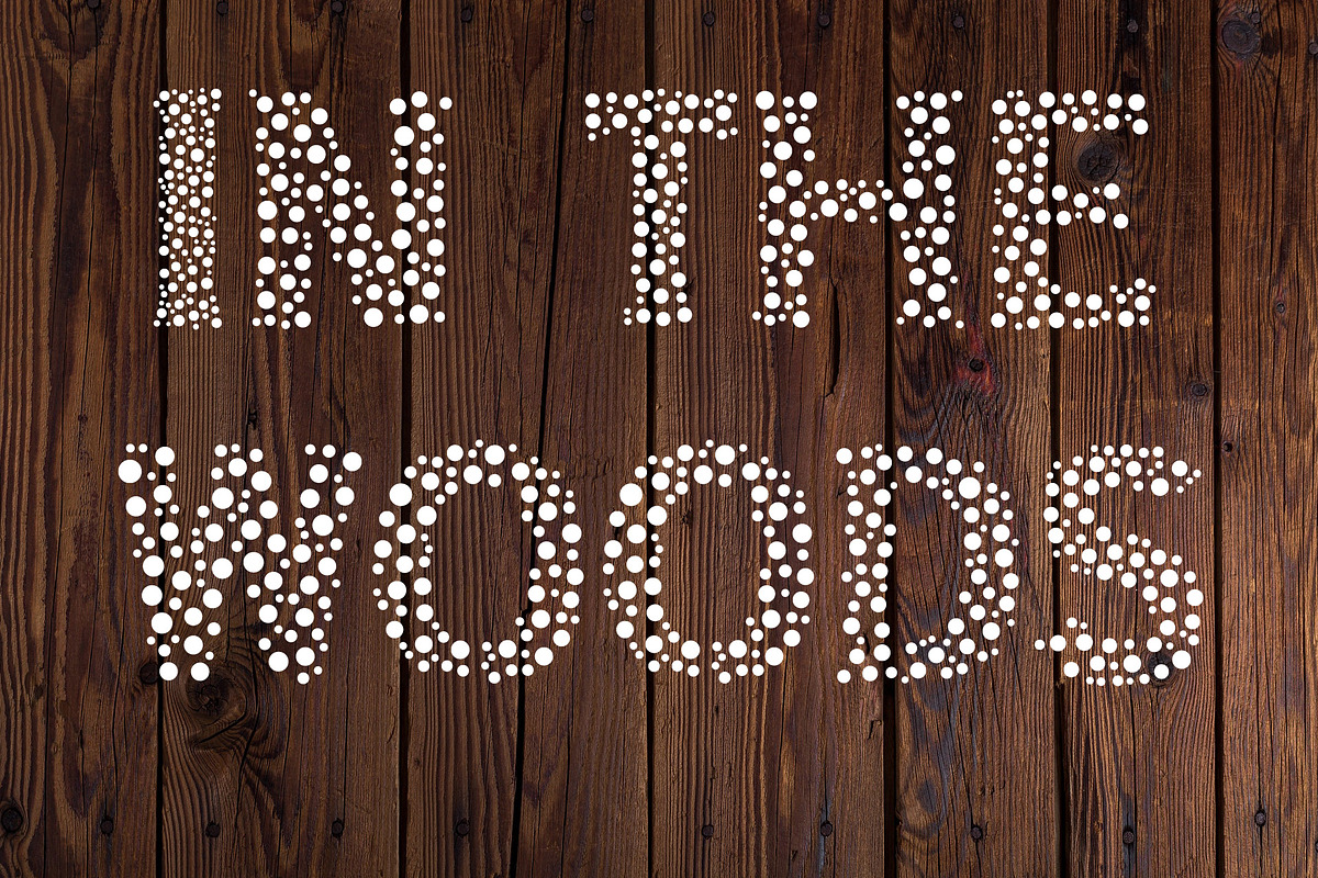 Color Dots Font, a Slab Serif Font by vladocar (Photo 6 of 7)