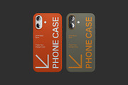 iPhone 16 Case Mockup, an iPhone Mockup by UFR_GRAPHIC (Thumbnail 1 of 4)