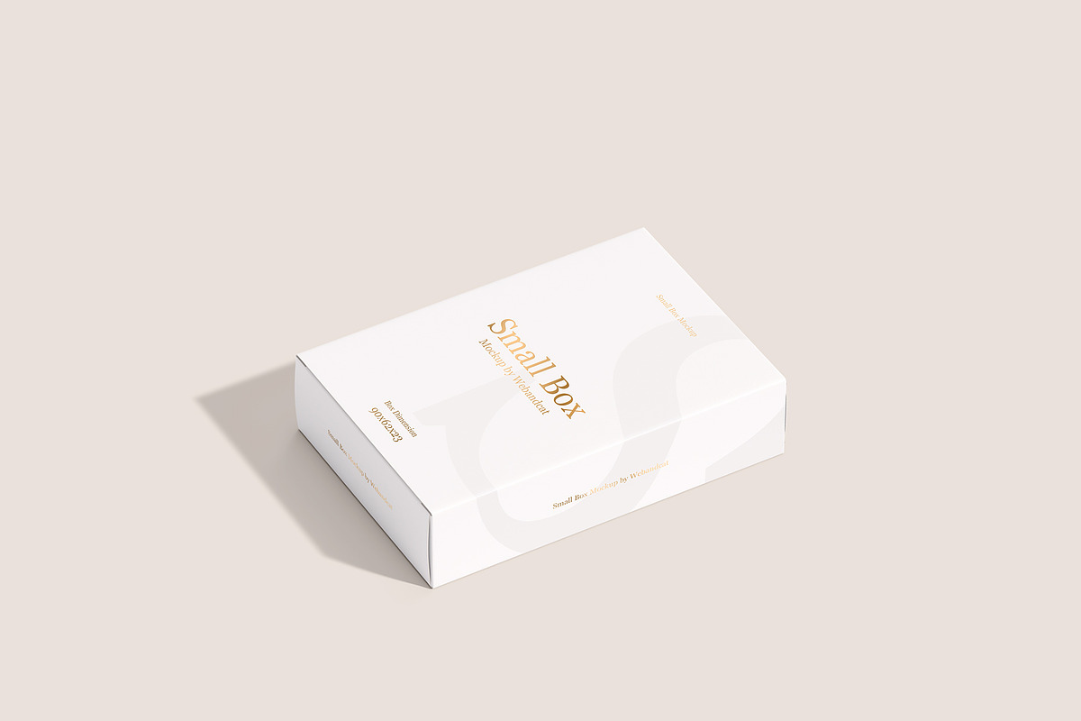 Small Box Mockup, a Packaging Mockup by WebAndCat (Photo 7 of 40)