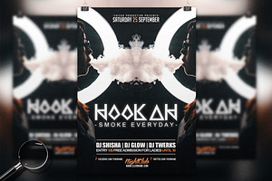 Hookah Glow | Flyer Template