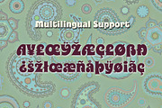 Lotus Petal Font, a Serif Font by Mysterylab Designs (Thumbnail 3 of 5)