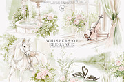 chateau art vintage chateau png, a Decorative Illustration by Patishop Art (Thumbnail 1 of 16)