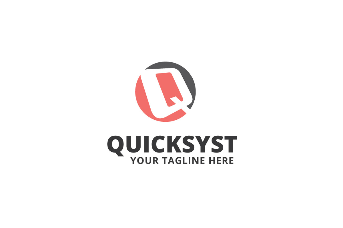 Quicksyst Logo Template, a Branding & Logo Template by Logo20