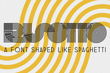 Risotto - Display Font